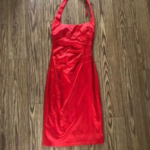 Sexy red dress, size 4